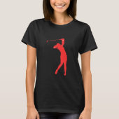 Frauengolf T-Shirt (Vorderseite)