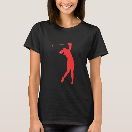Frauengolf T-Shirt (Vorderseite)