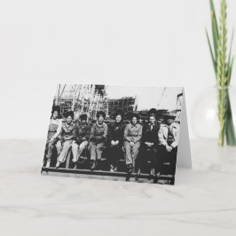 Frauengruppe Welders während des Zweiten Weltkrieg Karte