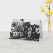 Frauengruppe Welders während des Zweiten Weltkrieg Karte (Gelbe Blume)