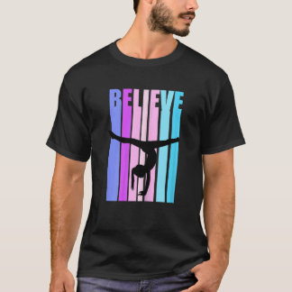 Frauengymnastik Motivierend Glaube Handstand Q T-Shirt