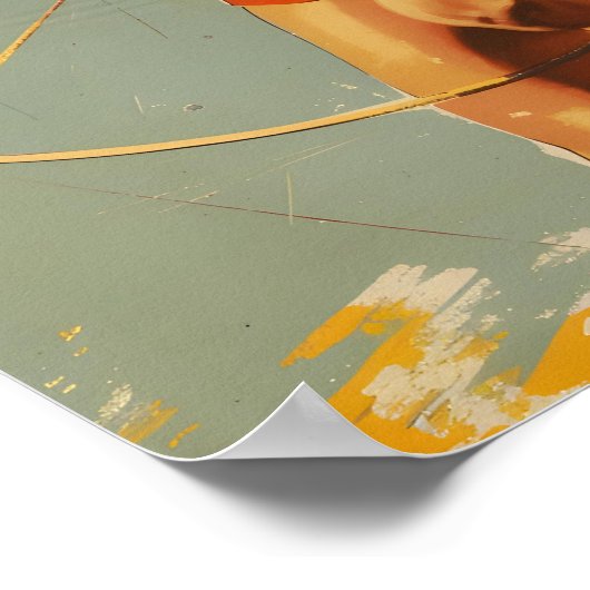 Frauengymnastik Poster (Ecke)