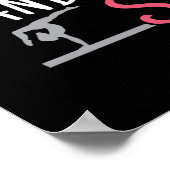 Frauengymnastik - Sie glaubte, sie könne Poster (Ecke)