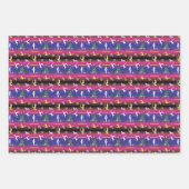 Frauengymnastik Weihnachtsbaum Geschenkpapier Set (Vorderseite 2)