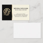 Frauenhaarstitel | Schönheit Visitenkarte (Vorne/Hinten)