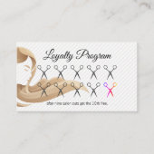 Frauenhair | Salonschere | Loyalität Treuekarte (Vorderseite)
