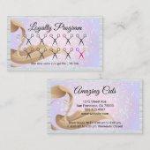 Frauenhair | Scheren-Lochkarte | Mauer Treuekarte (Vorne/Hinten)