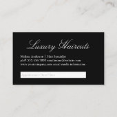 Frauenhair und Schönheit | Ernennung Terminkarte (Rückseite)