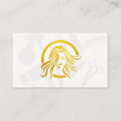 Frauenhair und Schönheit | Ernennung Terminkarte (Vorderseite)