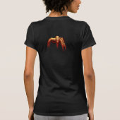 FrauenHalloween-Shirt Gory Zombie Ladys Shirt (Rückseite)