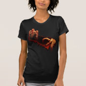 FrauenHalloween-T - Shirt Horror Zombie Untotes T- (Vorderseite)