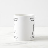 Frauenhände Funny Mug Kaffeetasse (Mittel)