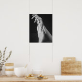 Frauenhände Poster (Küche)