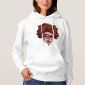 Frauenhaus (Whimsical Woman 01) Hoodie (Vorderseite)