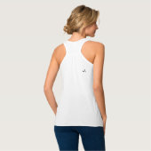 Frauenhawaiianischer Racerback-Tank Tank Top (Rückseite Vollansicht)