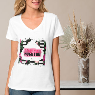 Frauenhemd aufbrechen, Sarkasmus-lustiges Zitat T-Shirt