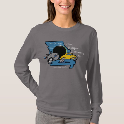 Frauenhemd für Eclipse T-Shirt (Vorderseite)