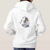 Frauenhemd Hoodie (Rückseite)