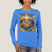 Frauenhemd Tri-Blend Shirt (Vorderseite)