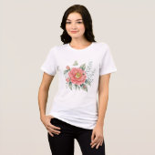 Frauenhemd Tri-Blend Shirt (Vorderseite voll)