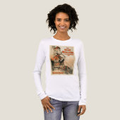 Frauenhemd Tri-Blend Shirt (Vorderseite voll)