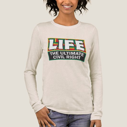 Frauenhemden mit einem lebendigen Design. Tri-Blend Shirt (Vorderseite)