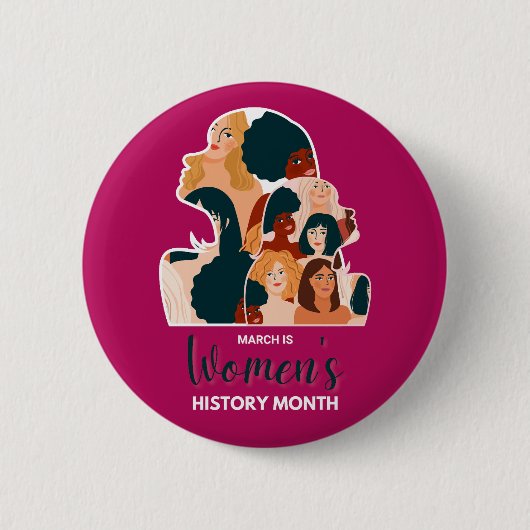 Frauenhistorikmonat 2026 button (Vorderseite)