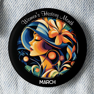 Frauenhistorikmonat Button