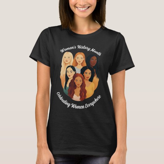 Frauenhistorikmonat T-Shirt (Vorderseite)