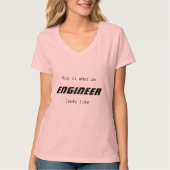 Fraueningenieur-Shirt T-Shirt (Vorderseite)
