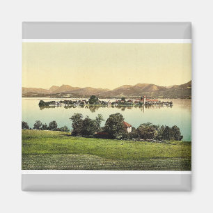 Fraueninsel, Chiemsee, Oberbayern, Deutschland vin Magnet