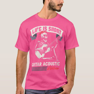 Fraueninstrument - Gitarrist der akustischen Gitar T-Shirt