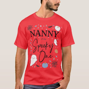 Frauenjungen des Spooky One zum ersten Geburtstag T-Shirt