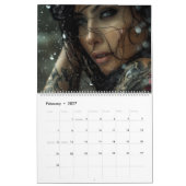Frauenkalender Regen Kalender (Feb 2027)