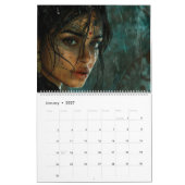 Frauenkalender Regen Kalender (Jan 2027)