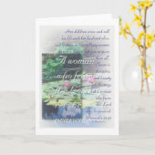 Frauenkarte der Sprichwörter 31 Karte (Gelbe Blume)