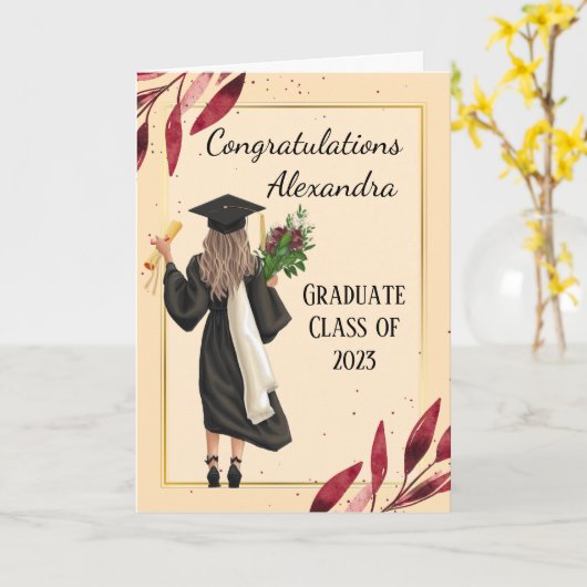 Frauenkarte Karte (Gelbe Blume)