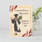 Frauenkarte Karte (Stehend Vorderseite)