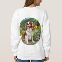 Frauenkavalier Niedlich Hund Sweatshirt Hershey Pu