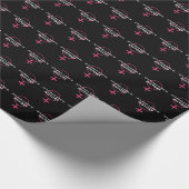 Frauenkennzeichnung - Kennzeichen für Geschichtssc Geschenkpapier (Ecke)