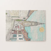 Frauenkirche, Brügge Belgien Stadtbild Puzzle (Horizontal)