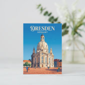 Frauenkirche Deutschland Postkarte (Stehend Vorderseite)