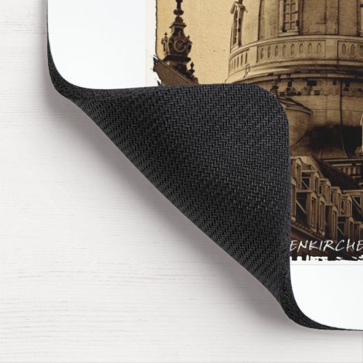 Frauenkirche Dresden - Vintage Mousepad (Ecke)