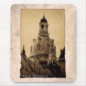 Frauenkirche Dresden - Vintage Mousepad (Vorne)