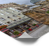 Frauenkirche Memorial, Dresden, Deutschland Poster (Ecke)