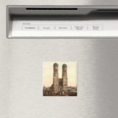 Frauenkirche, München, Bayern, Deutschland Magnet (In Situ (Geschirrspüler))