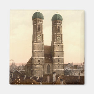 Frauenkirche, München, Bayern, Deutschland Magnet