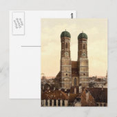 Frauenkirche, München, Bayern Postkarte (Vorne/Hinten)