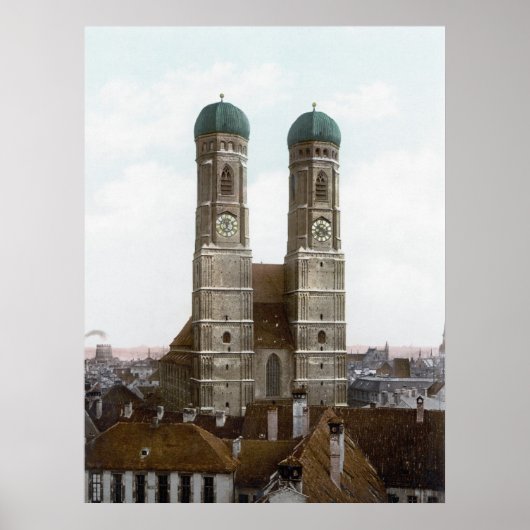 Frauenkirche München Poster (Vorne)