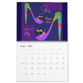 Frauenkleid Kalender (Mär 2027)
